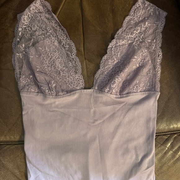 Free People Lavender Lace Bralette - Picture 1 of 3